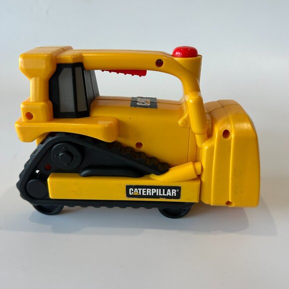 CAT Caterpillar Yellow Black Kids Construction Dump Truck Flashlight Nightlight - Picture 4 of 6
